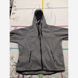 Men's 2XL Maxi Milian Gray Zippered Hoodie Sweatsh